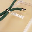 Lookabe Necklace iPhone 7 8+ gold green loo012 Online