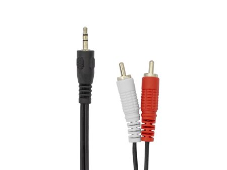 Sbox 3.5-2RCA-M M-2 R 3.5mm M.->2 X RCA M, 2M For Cheap