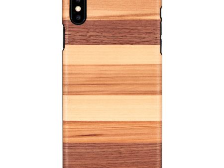 MAN&WOOD SmartPhone case iPhone XS Max sabbia black Online now