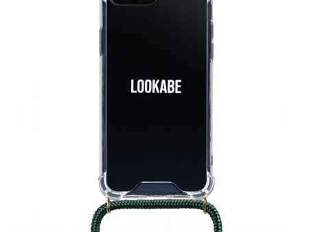 Lookabe Necklace iPhone 7 8+ gold green loo012 Online