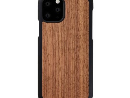 MAN&WOOD SmartPhone case iPhone 11 Pro black walnut black Discount