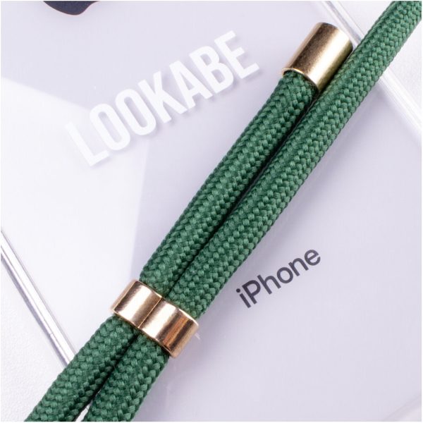 Lookabe Necklace iPhone Xs Max gold green loo015 Online now