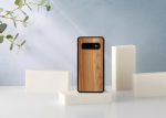 MAN&WOOD SmartPhone case Galaxy S10 cappuccino black Hot on Sale