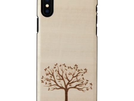 MAN&WOOD SmartPhone case iPhone X XS apple tree black Supply