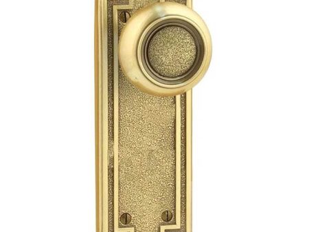 Emtek 8202AG Privacy , Sideplate Locksets Belmont Non-Keyed 7-1 2  , Argos Lever For Sale