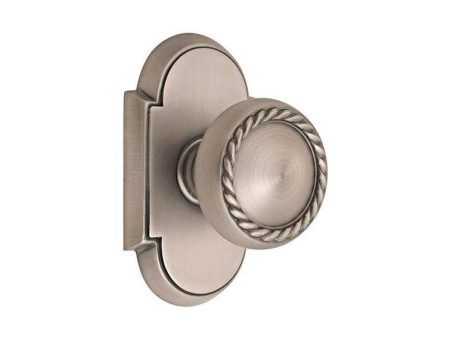 Emtek 8208RK Privacy , No.8 Rosette , Rope Knob Online